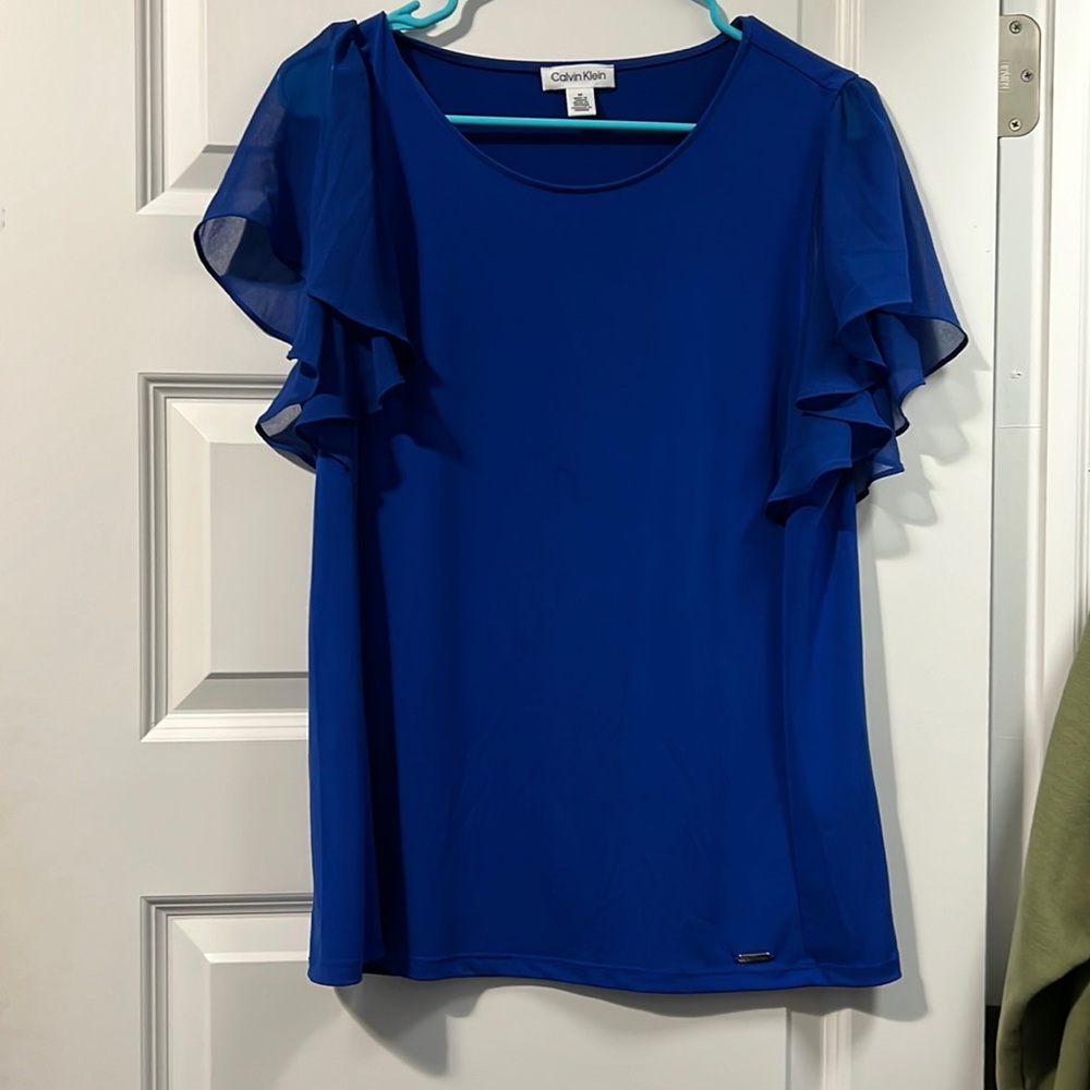 Calvin Klein blue T-shirt